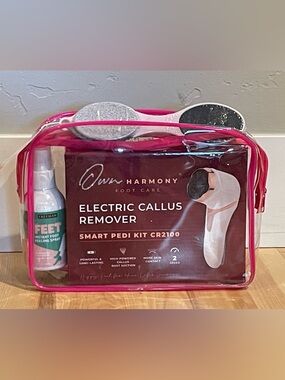 Summer Sandal Prep kit! New in packaging. Electric Callus Remover Pedi Kit